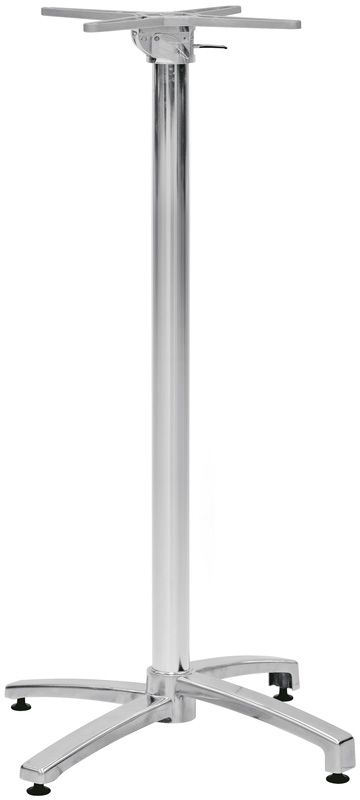 Tischgestell, Aluminium, H 1100 mm, stapelbar