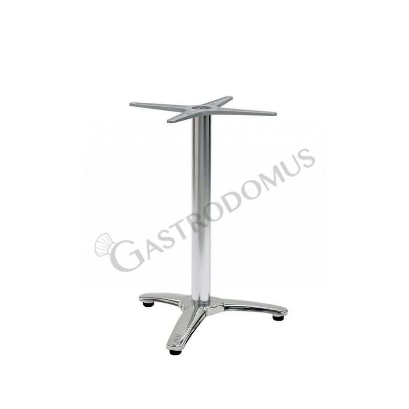 Tischgestell, Aluminium, Stahl und Gusseisen, H 710 mm