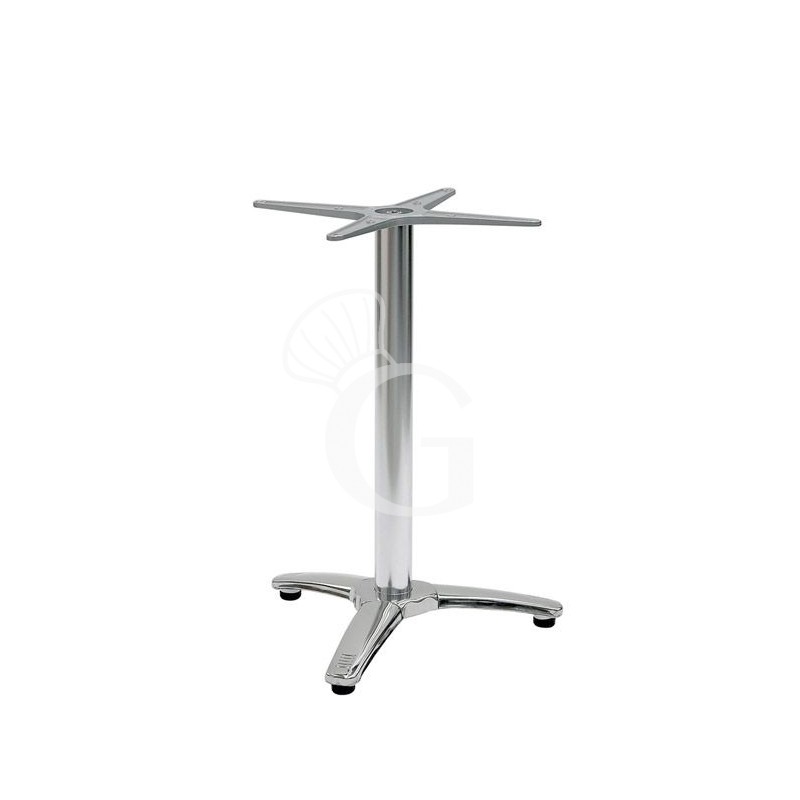 Tischgestell, Aluminium, Stahl und Gusseisen, H 710 mm