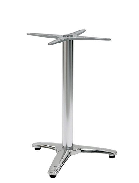 Tischgestell, Aluminium, Stahl und Gusseisen, H 710 mm