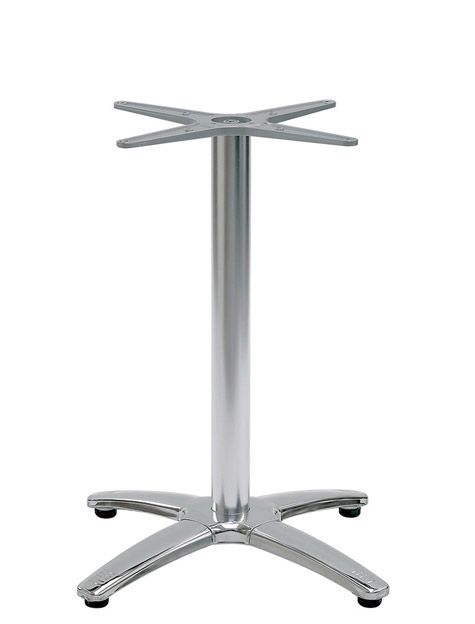 Tischgestell, Aluminium, Stahl und Gusseisen, H 710 mm