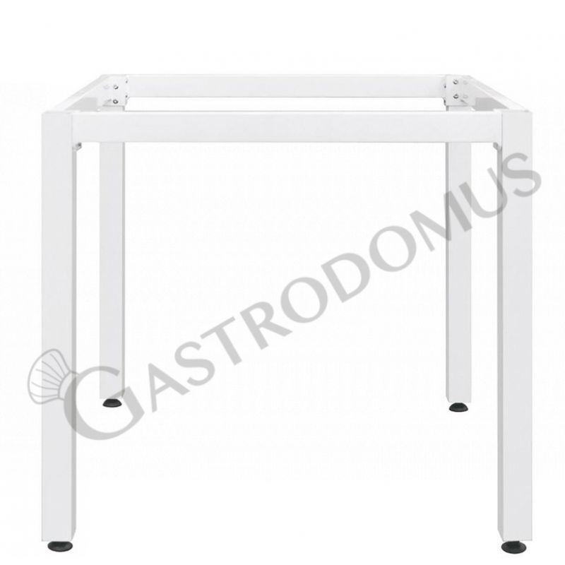 Tischgestell, lackiertes Aluminium, B 800 x T 800 x H 730 mm