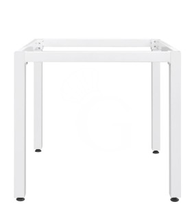 Tischgestell, lackiertes Aluminium, B 1200 mm x T 800 mm x H 730 mm