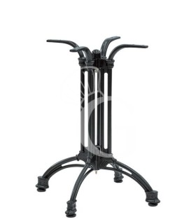 Tischgestell, lackiertes Aluminium, 4-beinig, H 700 mm