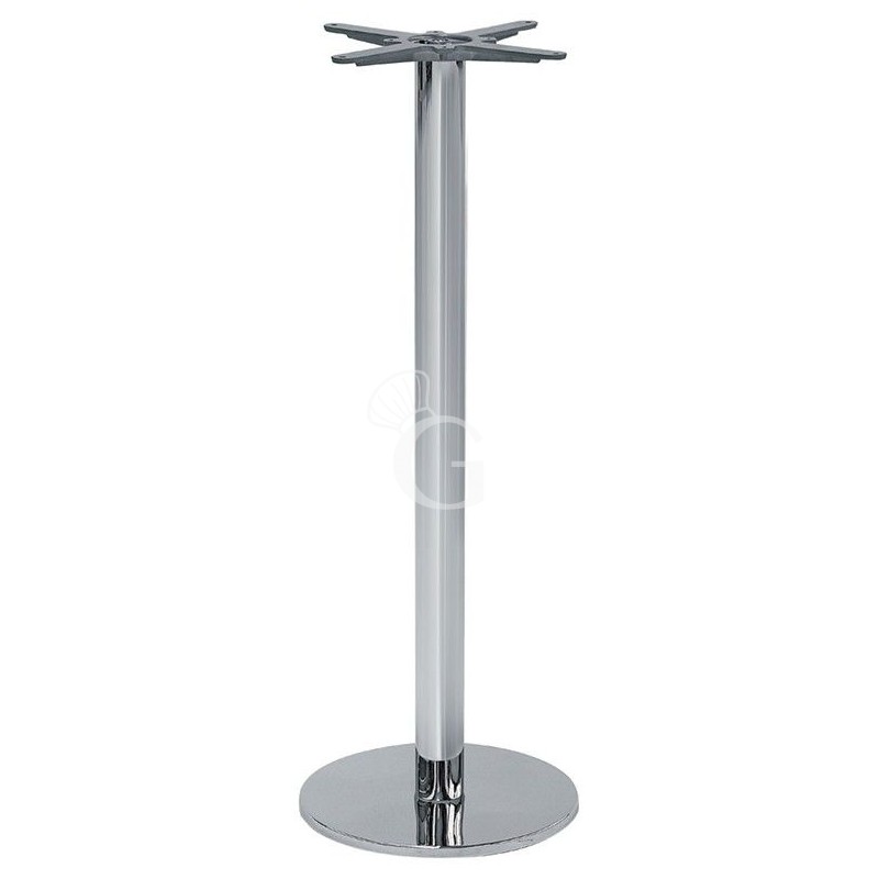 Tischgestell, verchromter Stahl, H 1100 mm