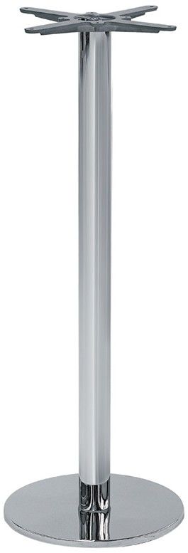 Tischgestell, verchromter Stahl, H 1100 mm