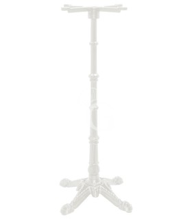 Tischgestell, verziert, lackiertes Gusseisen, 4-beinig, H 1080 mm