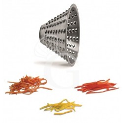 Reibscheibe aus Edelstahl für Mozzarella Schneider, konisch, Schnittstärke 4 mm