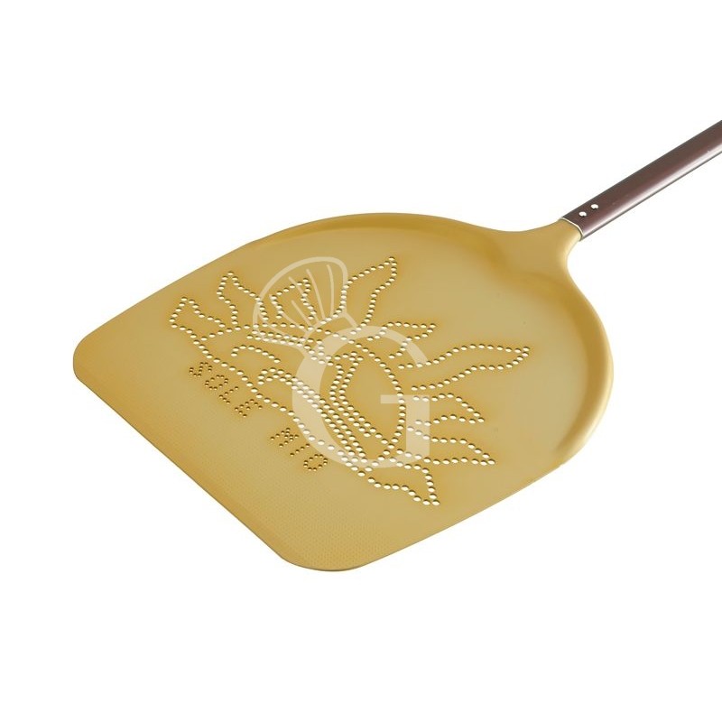 Pizzaschaufel "Sole mio", Aluminium, Ø 360 mm, H 1900 mm