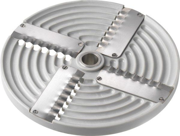 Schneidescheibe (Wellenschliff) für Mozzarella Schneider, 5 mm