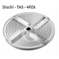 Schneidescheibe (Wellenschliff) für Mozzarella Schneider, 8 mm