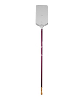 Pizzaschieber, Aluminium,  verstärkt, 220x400 mm, Höhe 1700 mm