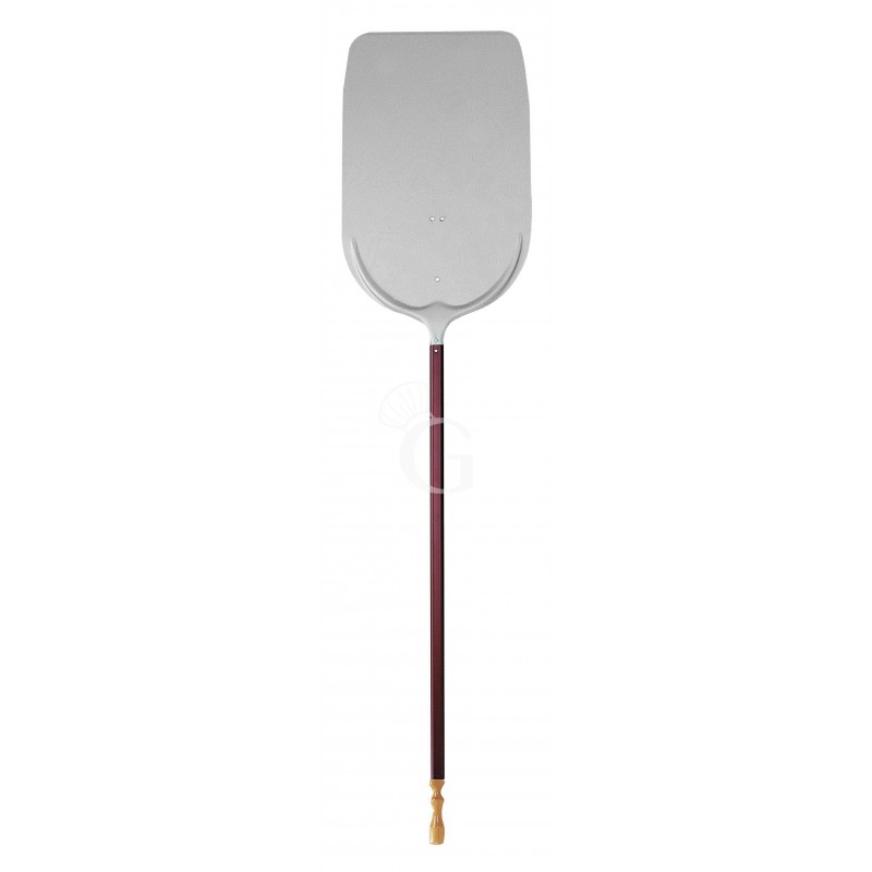 Pizzaschieber/Pizzaschaufel, Aluminium, für Meter-Pizza, 450 x 600 mm, H 1700 mm Pizzaschieber/Pizzaschaufel, Aluminium, für Meter-Pizza, 450 x 600 mm, H 1700 mm
