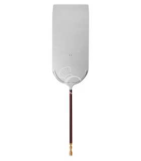 Pizzaschieber, Aluminium, für Meter-Pizza, 360 x 800 mm, H 1700 mm
