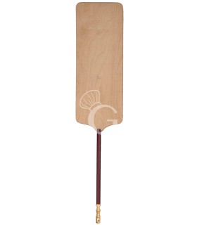 Pizzaschieber, Holz, für Meter-Pizza, 400 x 1000 mm, H 1700 mm