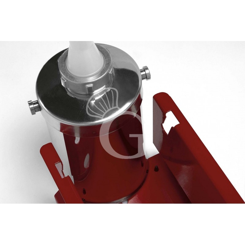 Manuelle horizontale Wurstfüllmaschine, Fassungsvermögen von 3 Liter und Trichter mit 36 mm Durchmesser