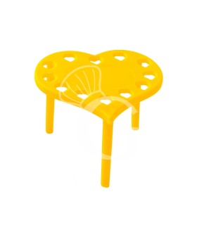 Pizza-Abstandhalter für Pizzakartons, herzförmig, Ø 50 mm, 500 Stk.