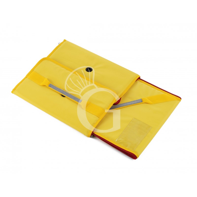 Pizza-Transporttasche, Thermotasche, PizzaBag, faltbar, Nylonstoff, B 1020 mm X T 420 mm X H 200 mm