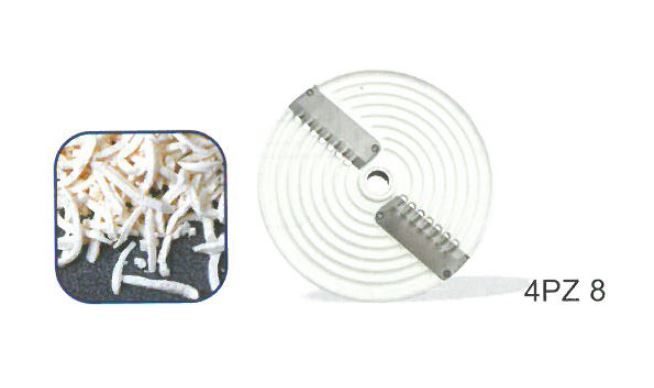 Reibescheibe für Mozzarella-Schneider, 8 mm