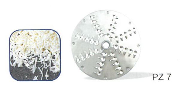 Reibescheibe für Mozzarella-Schneider, 7 mm