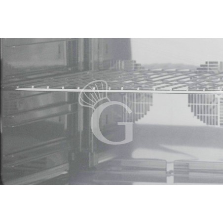 Elektro Heißluftofen für Brioches, Luftbefeuchter, Flügeltür, mechanische Steuerung, einphasig, 4 Backbleche GN2/3 Elektro Heißluftofen für Brioches, Luftbefeuchter, Flügeltür, mechanische Steuerung, einphasig, 4 Backbleche GN2/3