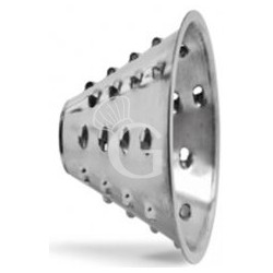 Reibscheibe aus Edelstahl für Mozzarella-Schneider, konisch