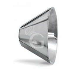 Trichter/Schneidscheibe aus Edelstahl für Mozzarella-Schneider