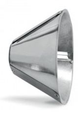 Trichter/Schneidscheibe aus Edelstahl für Mozzarella-Schneider