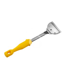 Grillkratzer/Grillschaber für Gitter und Grillplatten, Edelstahl, B 90 mm x T 350 mm x H 30 mm