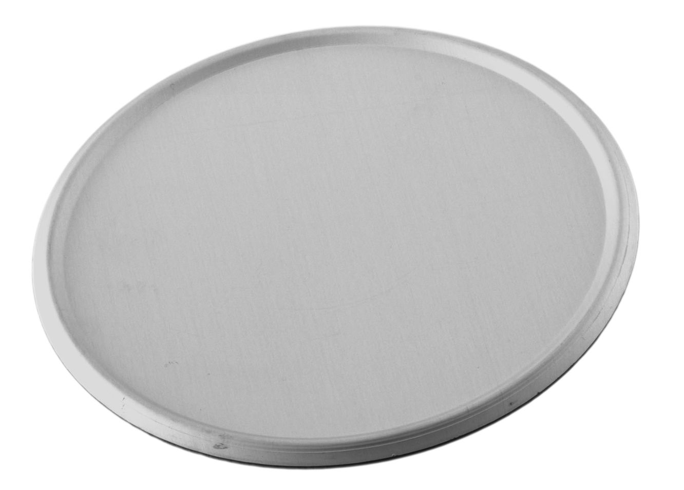 Serviertablett für Pizza – Aluminium – rund – Durchmesser 45 cm