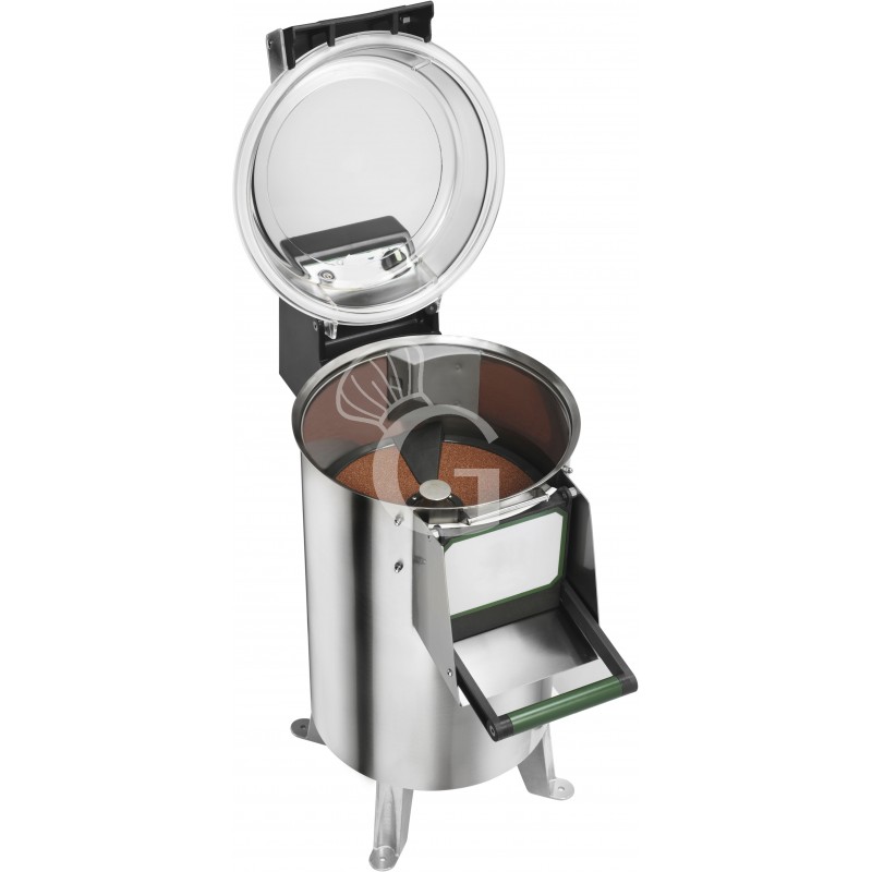 Kartoffelschälmaschine, Standgerät, dreiphasig, Fassungsvermögen 10 kg, Produktionsleistung 120 kg/H Kartoffelschälmaschine, Standgerät, dreiphasig, Fassungsvermögen 10 kg, Produktionsleistung 120 kg/H
