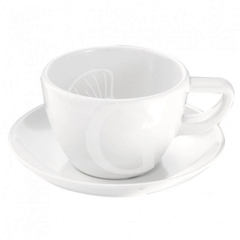 Tasse, Melamin, weiß, Ø 98 mm, H 65 mm