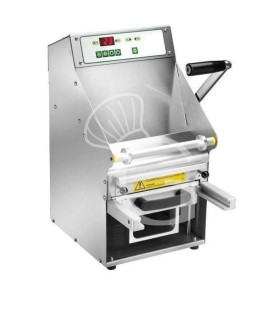 Thermoversiegelungsgerät, Edelstahl, manuelle Versiegelung, Rollenbreite 220 mm, B 315 mm x T 450 mm x H 550 mm, 0,7 kW