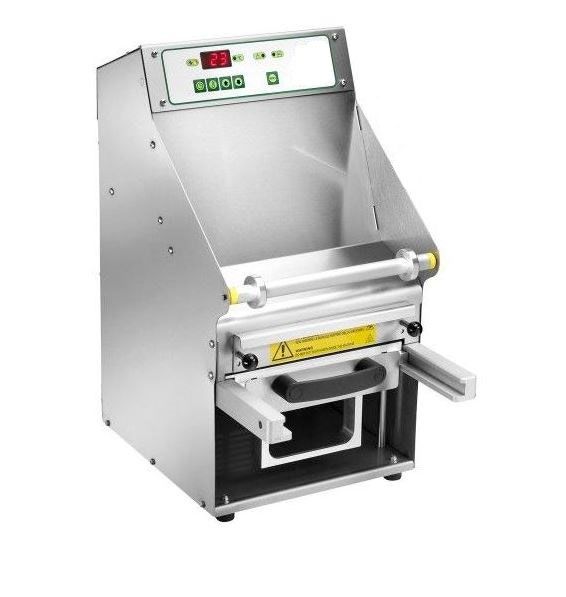 Thermoversiegelungsgerät, Edelstahl, automatische Versiegelung, Rollenbreite 295 mm, B 295 mm x T 450 mm x H 550 mm, 0,75 kW