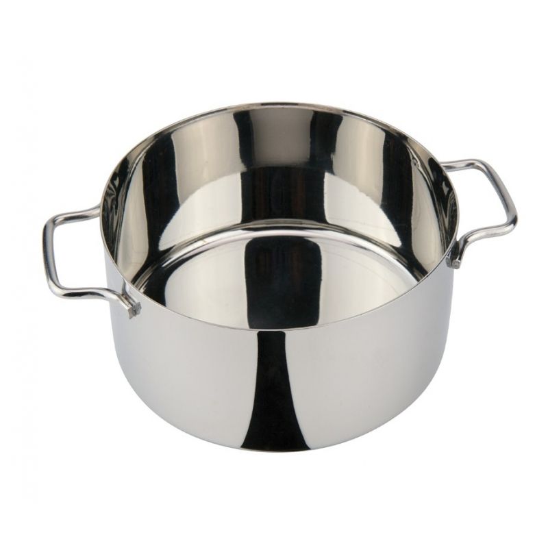 Mini-Kasserolle, Edelstahl, Ø 100 mm, H 60 mm