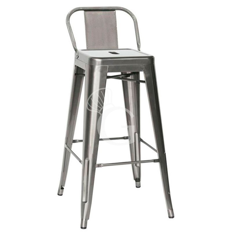 Metallhocker / Barhocker "ZAC", lackiert