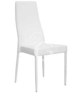 Sessel "LOUNGE", Metall, mit Kunstleder-Bezug