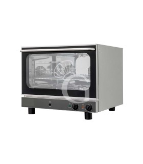 Elektro Heißluftofen, für die Bäckerei, Luftbefeuchter, mechanische Steuerung, dreiphasig, 4 Backbleche (600x400 mm)