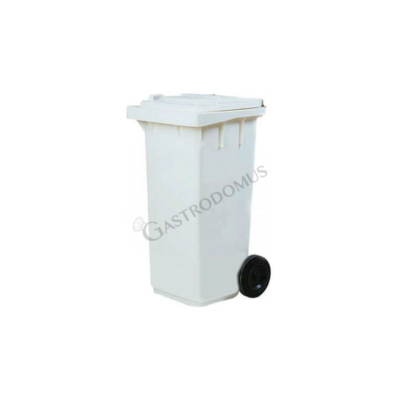 Mülleimer (100 Liter), Polyethylen, für die getrennte Müllsammlung, Räder (Ø 200 mm)