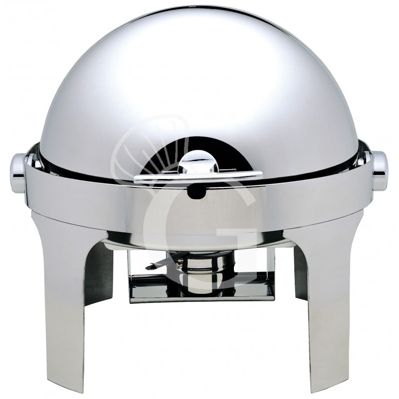 Chafing Dish/Speisenwärmer mit Rolltop, rund
