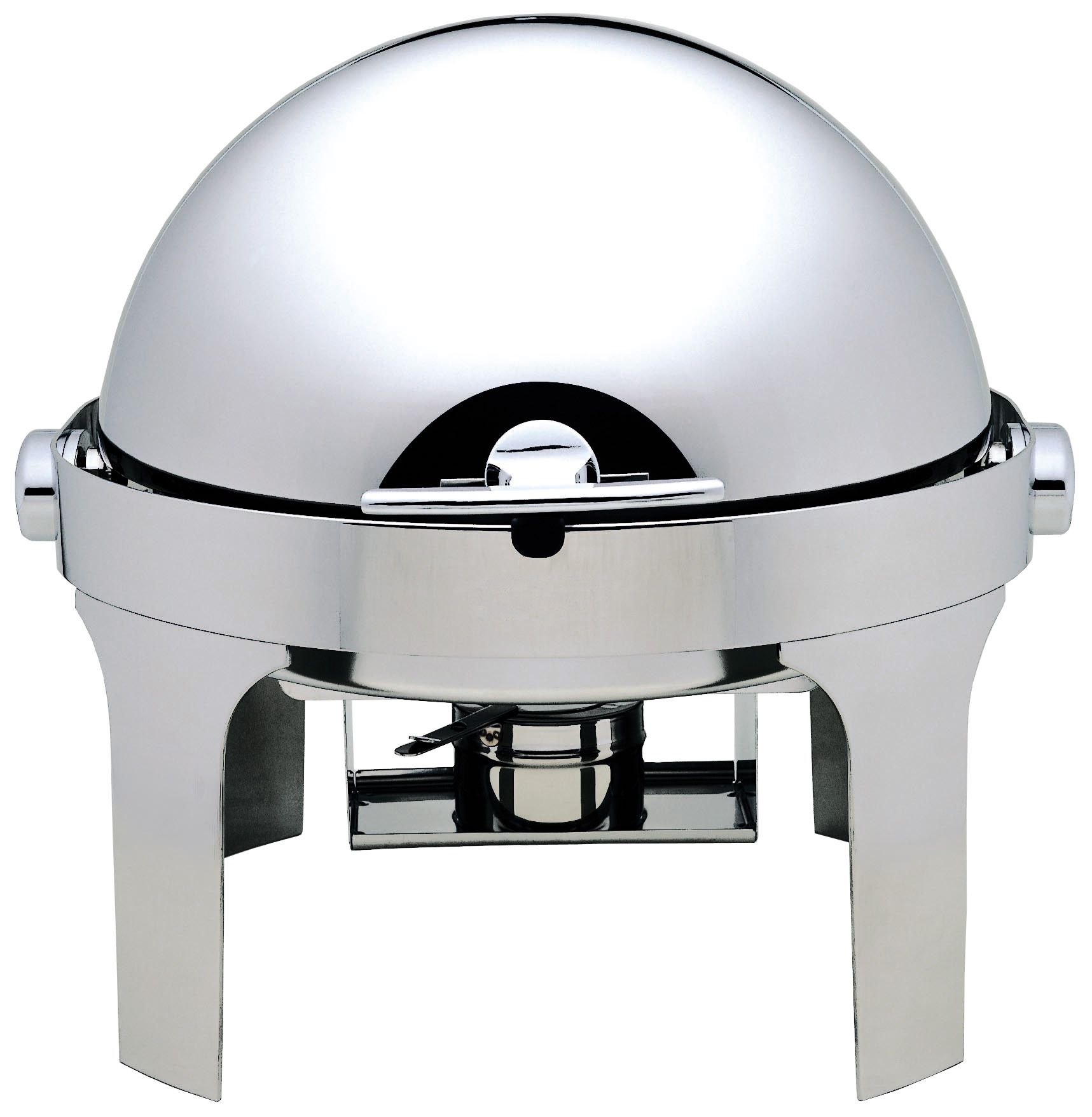 Chafing Dish/Speisenwärmer mit Rolltop, rund