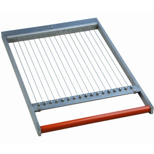 Rahmen für Gitarre/Pralinenschneider, Drahtabstand 22,5 mm