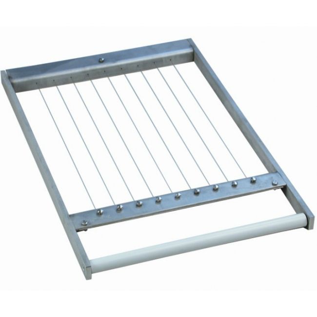 Rahmen für Gitarre/Pralinenschneider, Drahtabstand 37,5 mm