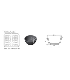 Scatola pasta pizza 12 litri - 60 x 40 x H 7 cm