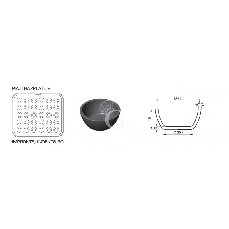 Scatola pasta pizza 12 litri - 60 x 40 x H 7 cm Scatola pasta pizza 12 litri - 60 x 40 x H 7 cm