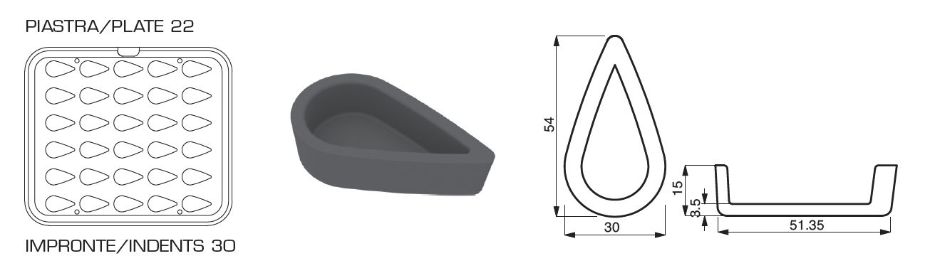 Scatola pasta pizza 12 litri - 60 x 40 x H 7 cm