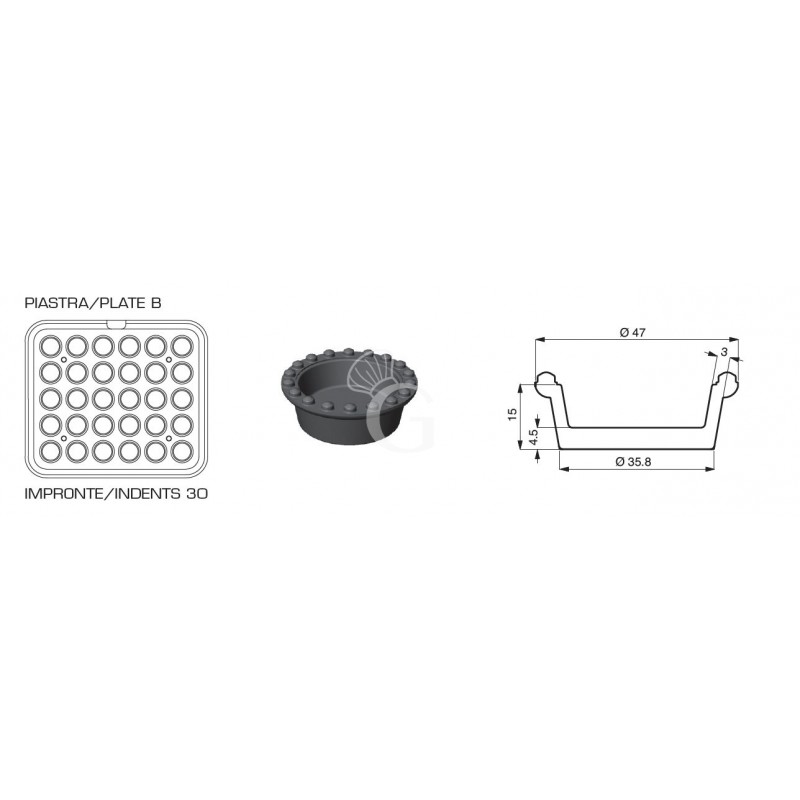 Scatola pasta pizza 12 litri - 60 x 40 x H 7 cm Scatola pasta pizza 12 litri - 60 x 40 x H 7 cm