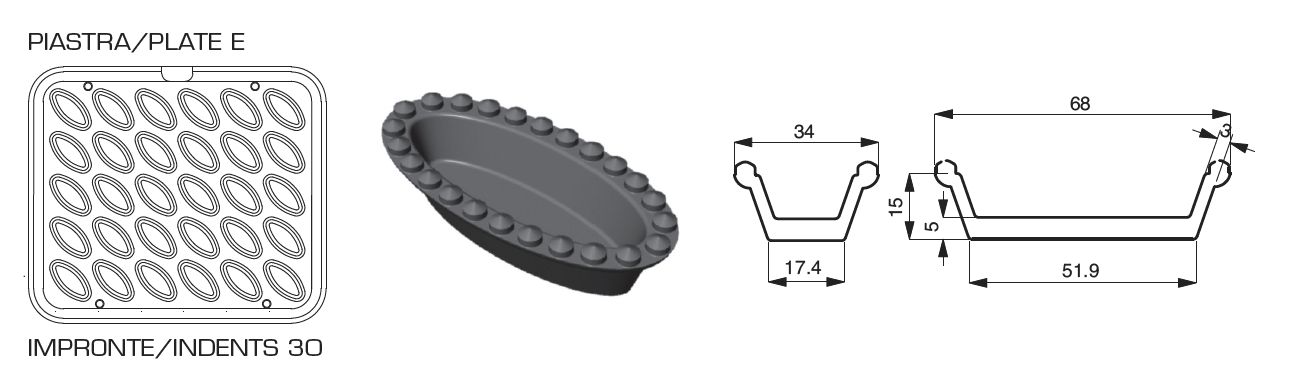 Scatola pasta pizza 12 litri - 60 x 40 x H 7 cm