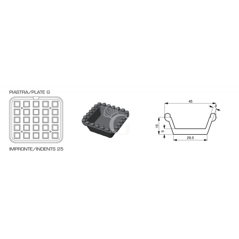 Scatola pasta pizza 12 litri - 60 x 40 x H 7 cm Scatola pasta pizza 12 litri - 60 x 40 x H 7 cm
