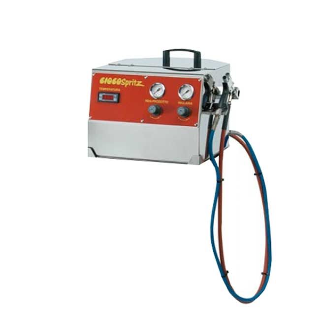 Sprühsystem für Schokolade/Schokoladenersatz L 420 mm x T 400 mm x H 400 mm